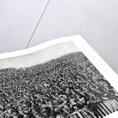 A Saturday winter football crowd, London by Anonymous