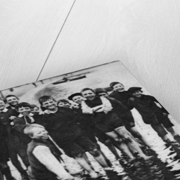 A group of summer paddlers in the Serpentine, London by Anonymous