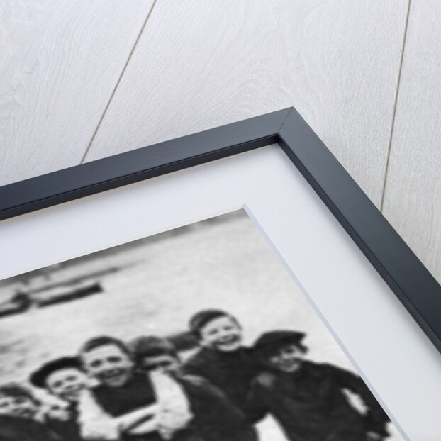 A group of summer paddlers in the Serpentine, London by Anonymous