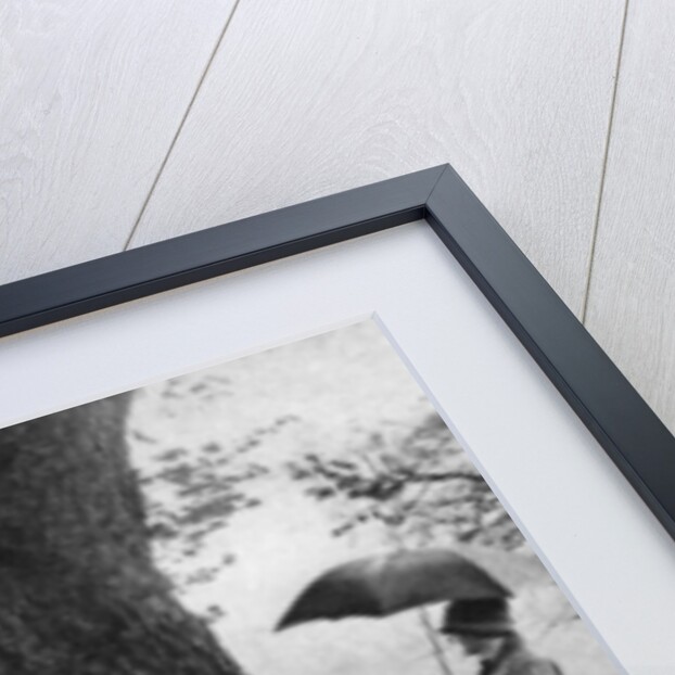 Playing golf on Tooting Bec Common, London by Anonymous