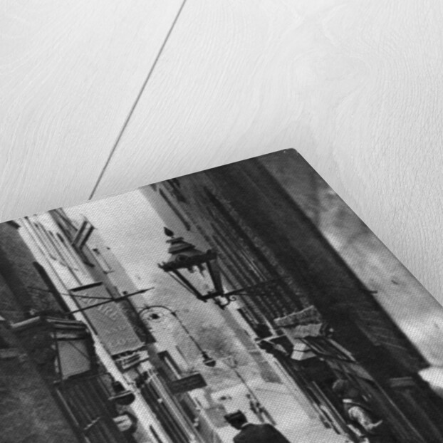 George Court (an alleyway leading to the Adelphi Theatre from the Strand), London by Whiffin