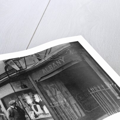 Gatehouse in Vigo Street leading to the Albany chambers, London by Anonymous