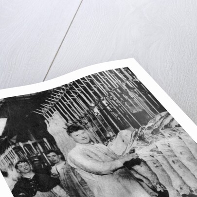 A meat porter, Smithfield Market, London by Anonymous