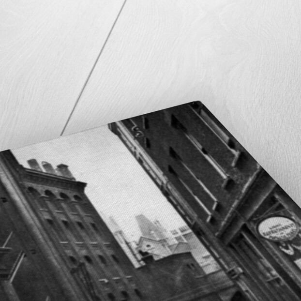 From the Old Bailey looking down the hill of Fleet Lane, London by Anonymous