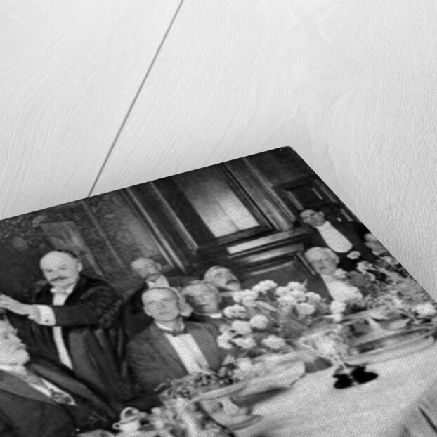 The coronation of the master of the Girdlers' Company, London by Anonymous