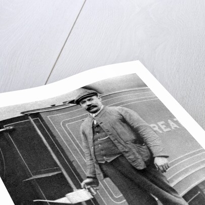 A train driver, London by Anonymous