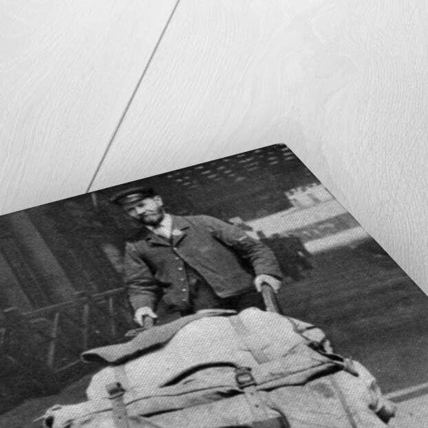 A train porter, London by Anonymous