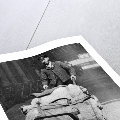 A train porter, London by Anonymous