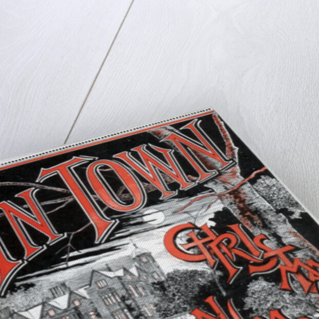 Front cover of the Christmas number of In Town magazine by C Hentschel