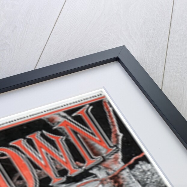 Front cover of the Christmas number of In Town magazine by C Hentschel