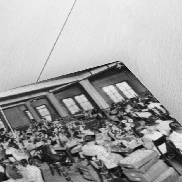 Disabled girls working at the 'Watercress and Flower Girls' Christian Mission', London by Anonymous