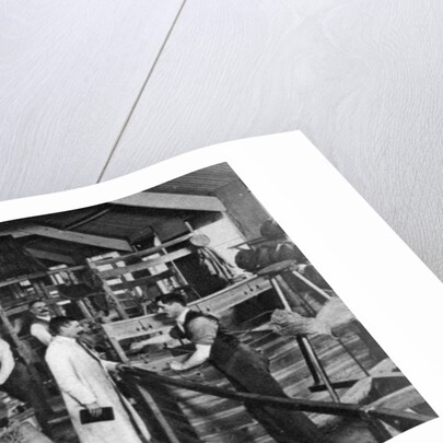 Blind mat-makers of St Dunstan's, London by Anonymous