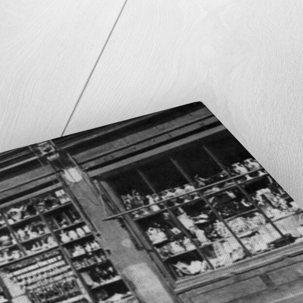 A pawnbroker's shop front, Bow, London by Whiffin