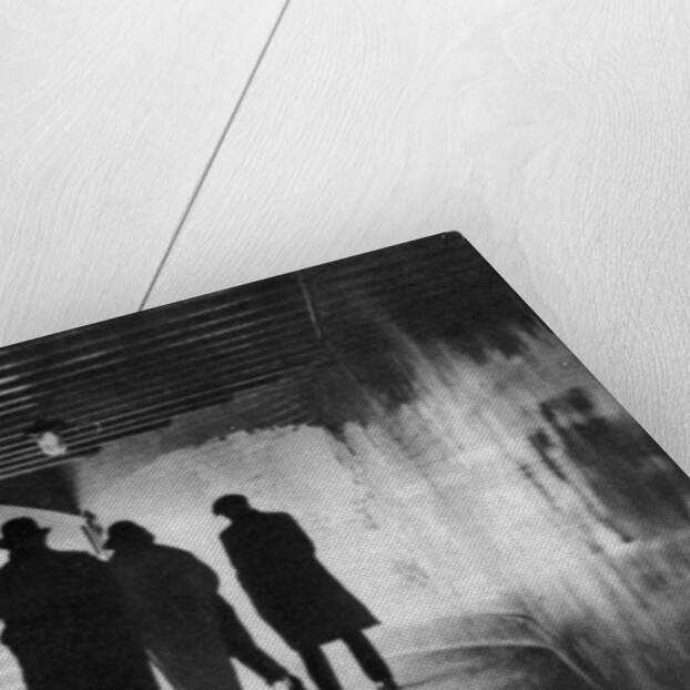 The mouth of a Thames-side subway, London by Anonymous