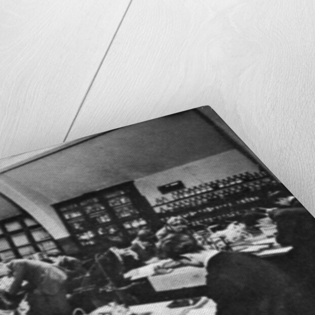 A laboratory in a London polytechnic by Anonymous