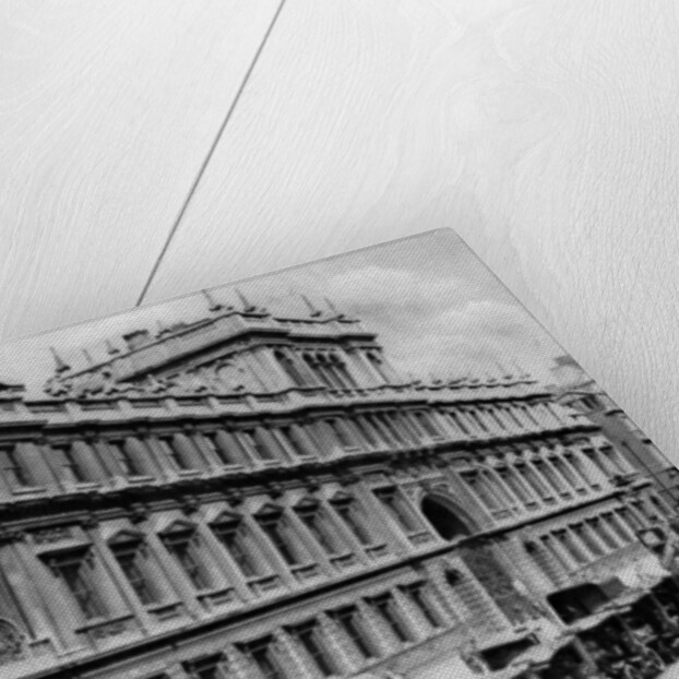 Burlington Arcade entrance and the house of the Royal Academy, Piccadilly by McLeish