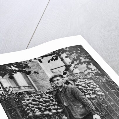 Breton onion seller, London by McLeish