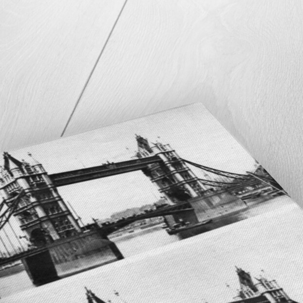 Tower Bridge open and closed, London by McLeish