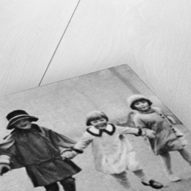 Young children in Hyde Park, London by Anonymous