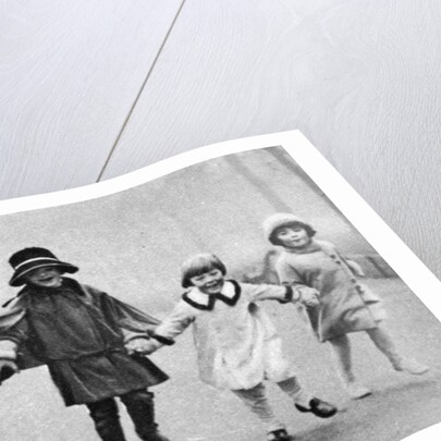 Young children in Hyde Park, London by Anonymous