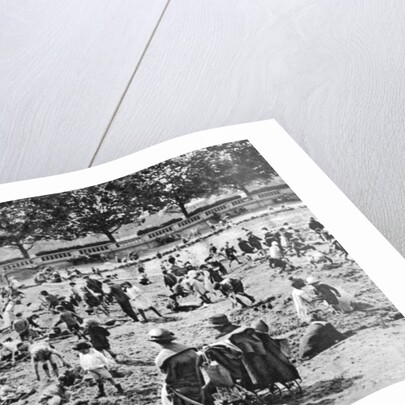 Sand pit, Bishop's Park, Fulham, London by Anonymous