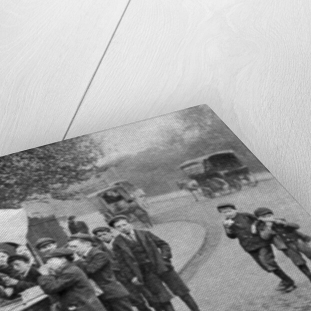 Italian ice cream or 'hoky' seller, London, early 1900s by Taylor