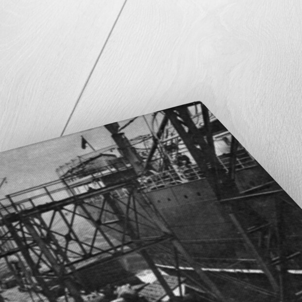 Merchant ships in the Royal Albert Dock, London by Anonymous