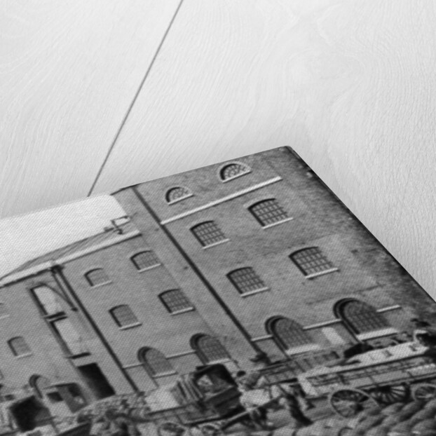 Barrels of molasses, West India Docks, London by Langfier Photo