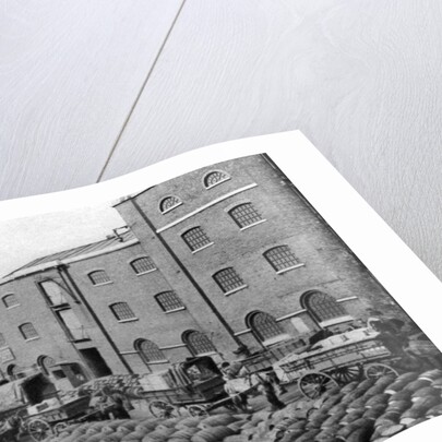 Barrels of molasses, West India Docks, London by Langfier Photo