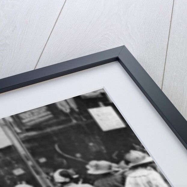 Shoppers in Kensington High Street, London by Anonymous