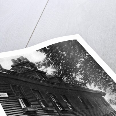 An old wooden house in Collingwood Street, London by Whiffin