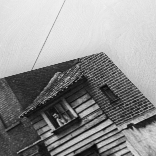 An old wooden house in St John's Hill, Shadwell, London by Whiffin