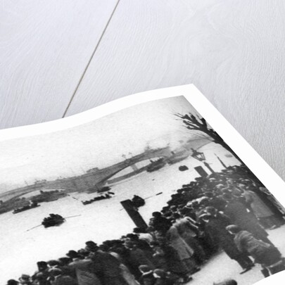 Start of the Oxford and Cambridge Boat Race, London by Anonymous