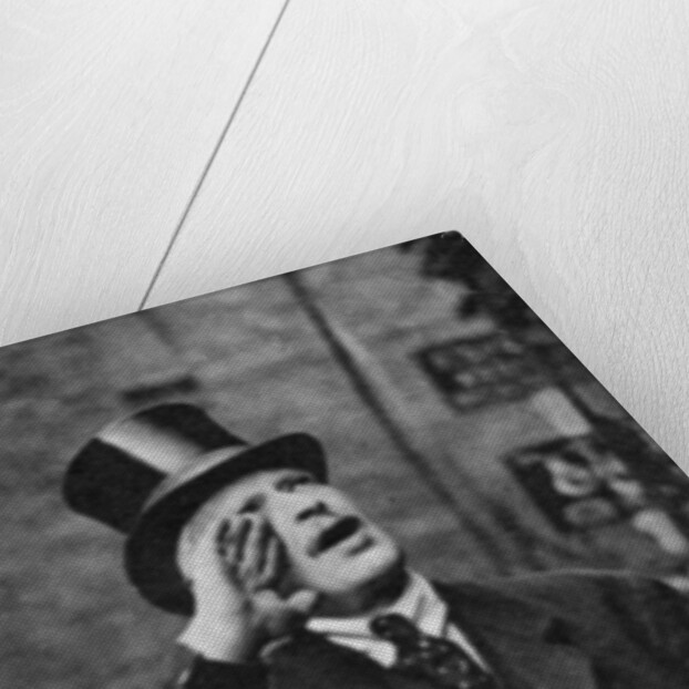 A beadle calling the hours, Ely Place, London by Anonymous