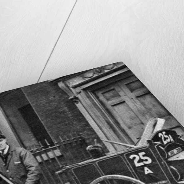 Road sweeper, London by Anonymous