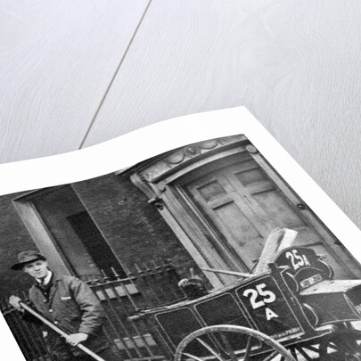 Road sweeper, London by Anonymous