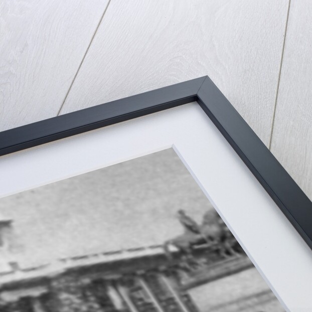 Children paddling in the fountains at Trafalgar Square, London by Whiffin