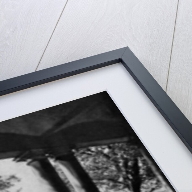 Westminster Bridge and Big Ben from the terrace of St Thomas's Hospital by Anonymous