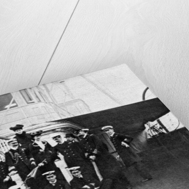 Group portrait on board the royal yacht Victoria and Albert, Copenhagen by Queen Alexandra