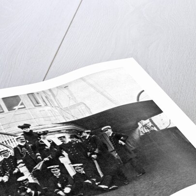 Group portrait on board the royal yacht Victoria and Albert, Copenhagen by Queen Alexandra
