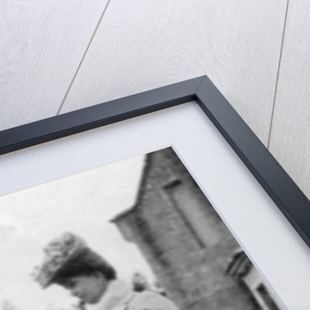 Mary of Teck (1867-1953), Princess of Wales, with the Duchesse d'Aosta by Queen Alexandra