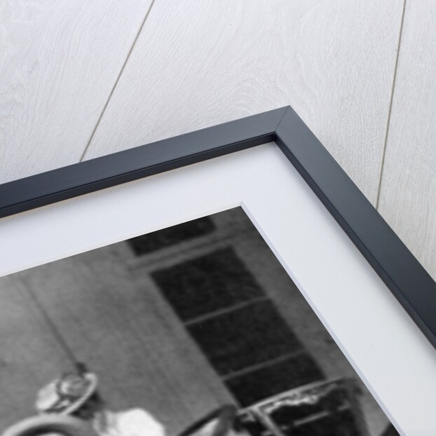 King Haakon VII of Norway, his son Olav and Princess Victoria at Bygdøy, Norway by Queen Alexandra