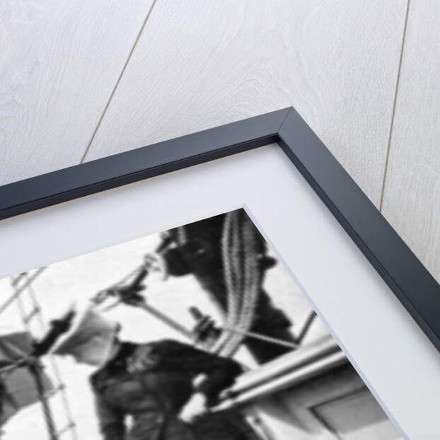 Prince Olav (1903-1991), the future King Olav V of Norway, conversing with naval officers by Queen Alexandra