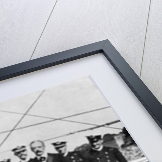 On board the royal yacht Victoria and Albert III, Christiania (Oslo), Norway by Queen Alexandra