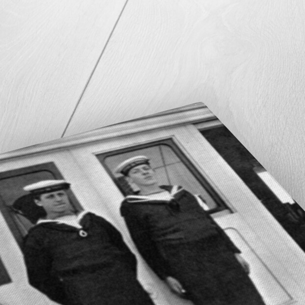 Two ship's boys on the royal yacht Victoria and Albert III by Queen Alexandra