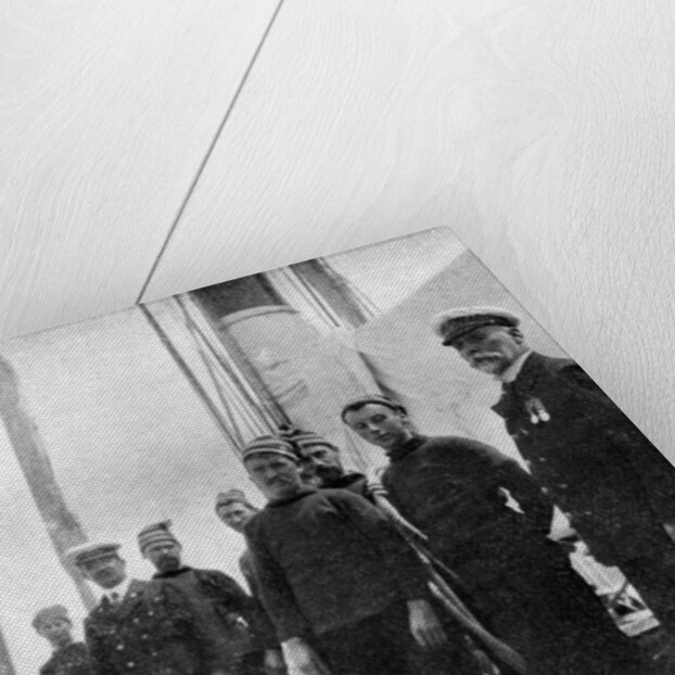 On board the yacht 'Britannia' by Queen Alexandra