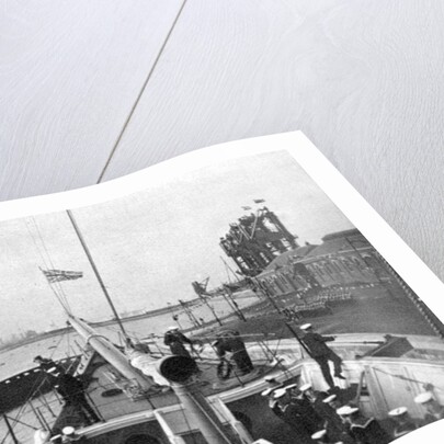 The opening of the Alexandra Dock at Cardiff in 1907 by Queen Alexandra