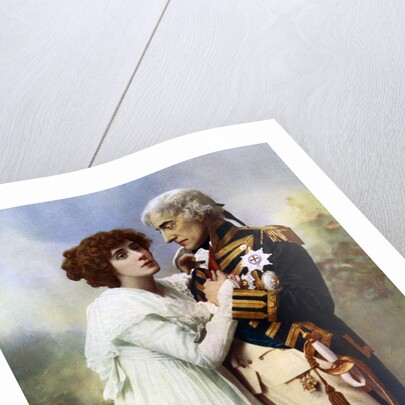 Johnston Forbes-Robertson (1853-1937) and Mrs Patrick Campbell by W&D Downey