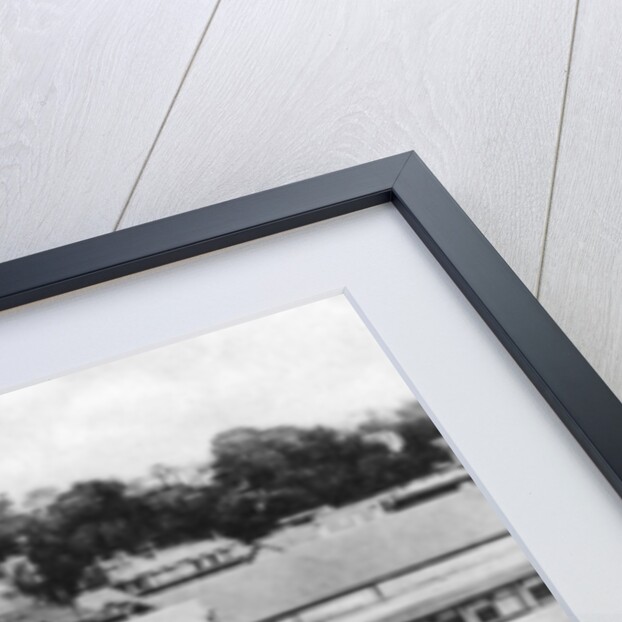 The bridge on the River Touques, Trouville, France by Anonymous