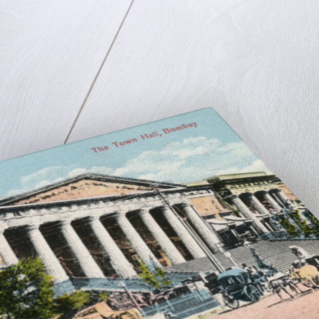 The Town Hall, Bombay, India by Anonymous